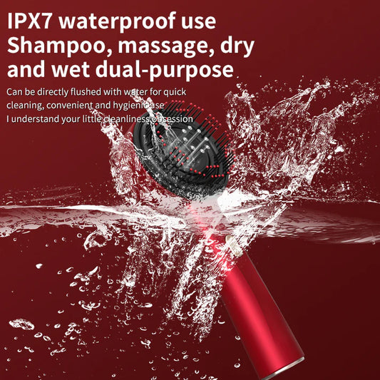 Monvero™ - Soothing Red Light Hair Oil Applicator and Scalp Massager